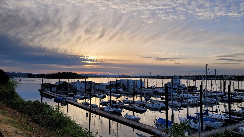 McCuddys Marina Sunset